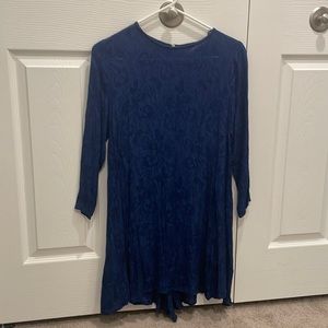 Blue dress, brand: Mango, size 2 , XS